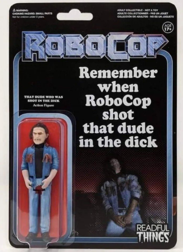 That Dude - Robocop, Toys, Men, Wound, The photo