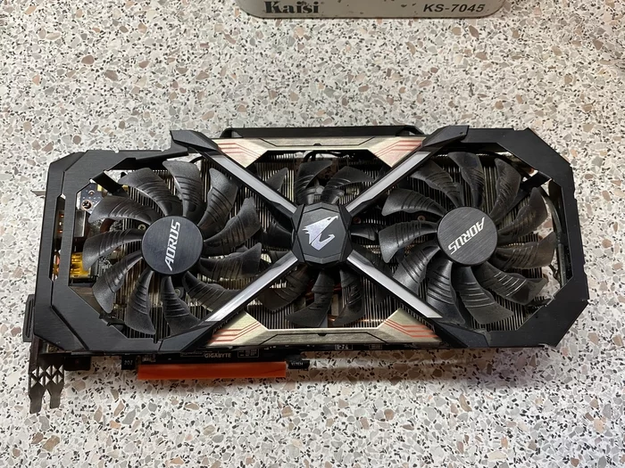 Repair GigaByte 1080ti Aorus - My, Repair of equipment, Video card, Repairers Community, Geforce GTX 1080, Short circuit, Longpost