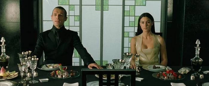 Matrix 3. The theory about the instability of Agent Smith Clones, due to increased emotional energy expenditure - My, Matrix, Agent, Neo, The Chosen One, Keanu Reeves, Monica Bellucci, Persephone, Hugo Weaving, Revolution, Virus, Theory, Emotions, GIF, Merovingen