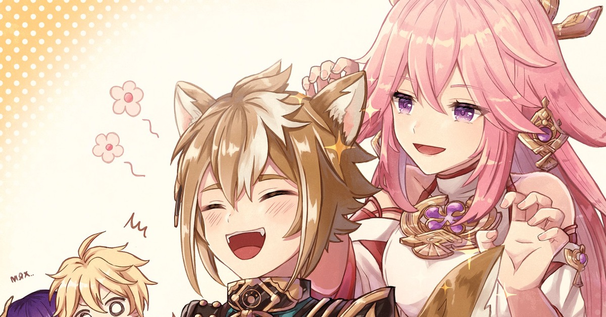 Yae miko and raiden