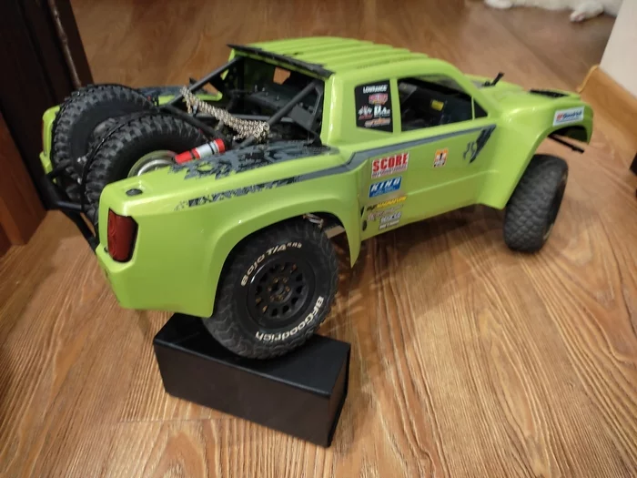 Axial yeti score trophy truck - My, Modeling, Radio controlled models, Hobby, Longpost