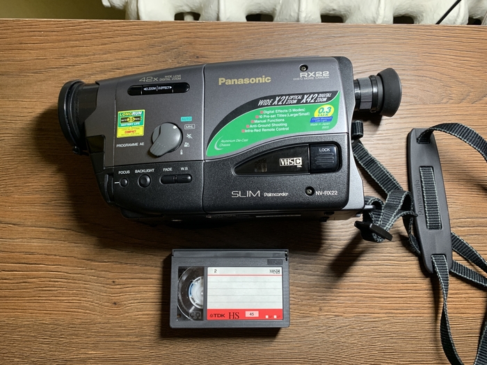 Panasonic Rx22 VHS, , Vhs-c, Panasonic, , 