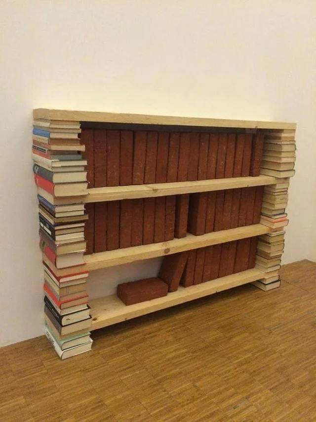 Sounds logical© - Books, Furniture, With your own hands, Fail, Bricks