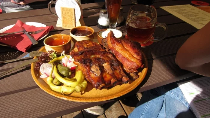 Perfect breakfast! - Meat, Yummy, Prague, A restaurant