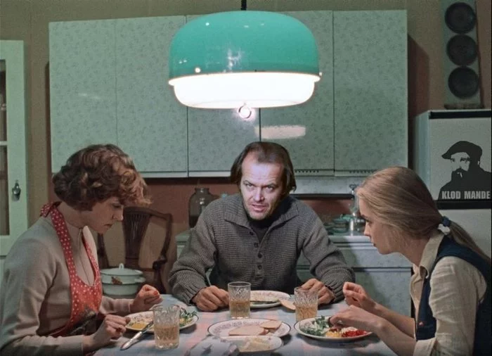 And in order to get to know each other better, I invite you out of town for a picnic... - Shining stephen king, Crossover, Moscow does not believe in tears, Photoshop master, Photoshop, Humor, Movies, From the network, Klod Mande, Vera Alentova, Jack Nicholson