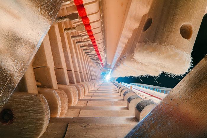 Рояль, вид изнутри