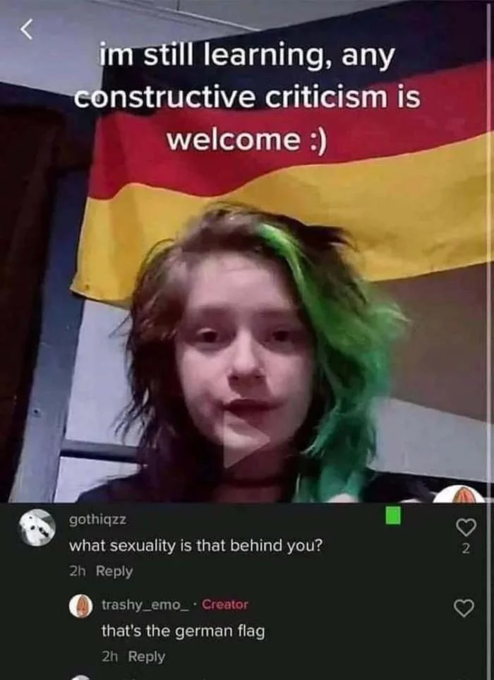 Aryan - Girls, Flag, Germany, Question, Answer, Sexual orientation, Screenshot
