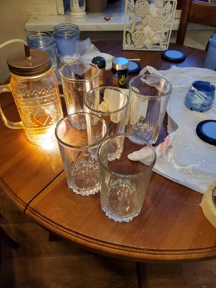 We make Christmas decorations from unnecessary glass containers - Decor, Decoration, With your own hands, Longpost, New Year, My