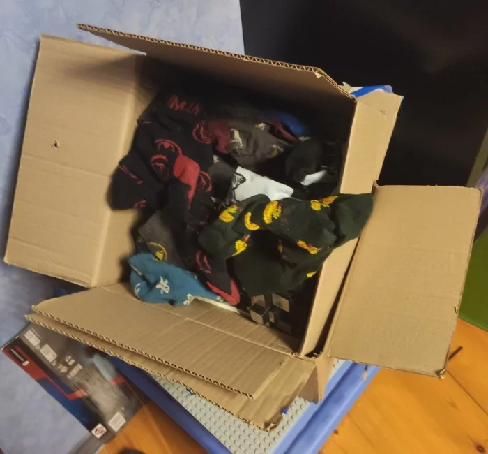 About socks in a box - Box, Socks