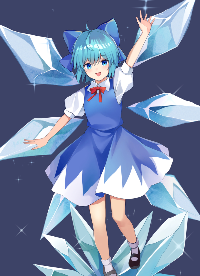 Cirno Touhou, Cirno, Anime Art, , Koizumo