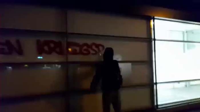 In Switzerland, anarchists attacked the offices of companies cooperating with Turkey (video) - Basel, Switzerland, Anarchist, Eco-city, Turkey, Video