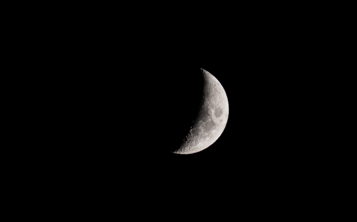 Moon and Jupiter - My, The photo, moon, Jupiter, Beginning photographer