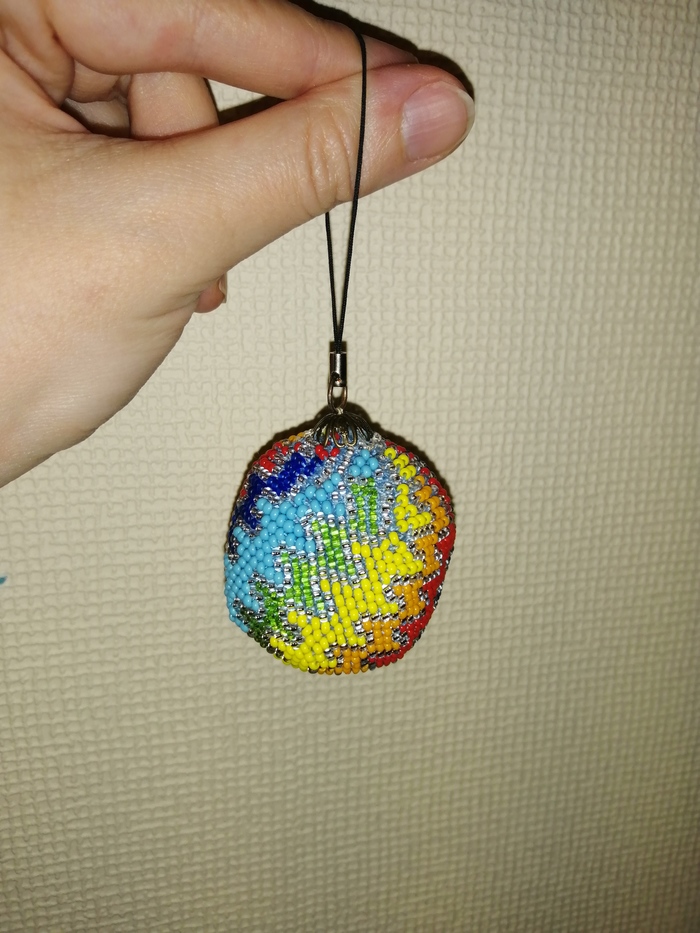Брелок-антистресс Брелок, Антистресс, Игрушки, Игрушка антистресс, Рукоделие, Ручная работа, Своими руками, Вязание, Вязание крючком, Вязаные игрушки, Бисер, Бисероплетение, Елочные игрушки, Длиннопост, Рукоделие без процесса
