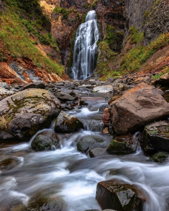 It seemed ... Kuril Islands, Iturup Island - It seemed, Waterfall, South Kurils, Kurile Islands, Iturup, Pareidolia, Terminator