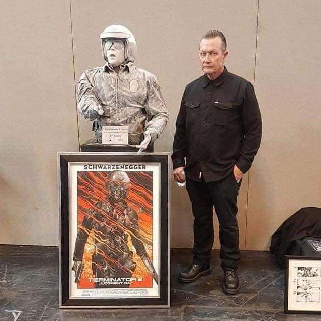 The eternally young T-1000 and the slightly aged Robert Patrick - Robert Patrick, T-1000, The photo, Actors and actresses, Terminator
