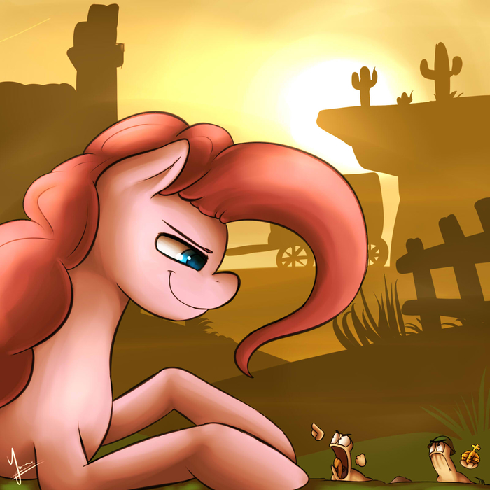   ! My Little Pony, Pinkie Pie, Worms, MLP Crossover
