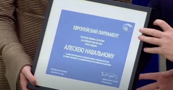 Aleskey, you're welcome! - Alexey Navalny, Politics, Fail, Sakharov Prize