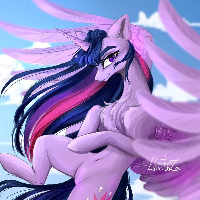 Fly - My little pony, Twilight sparkle, Livitoza