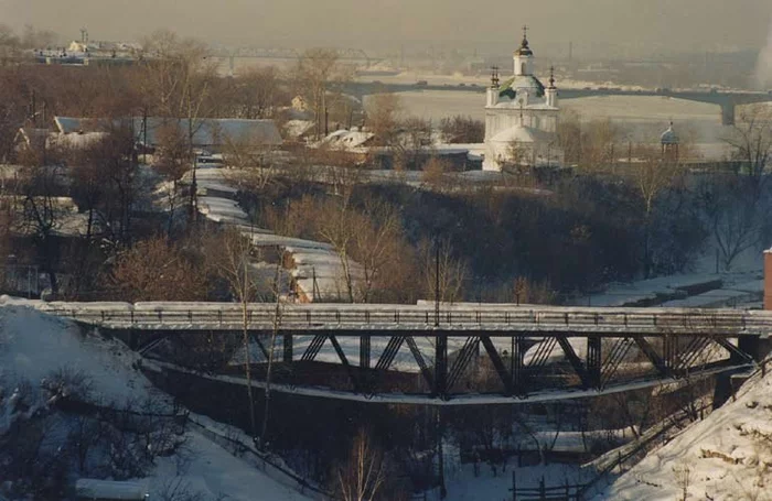 Tram bridge across Yegoshikha. Walk around, Perm - Bridge, Interesting, Permian, Tram, Story, Architecture, Walk around, Longpost, The photo