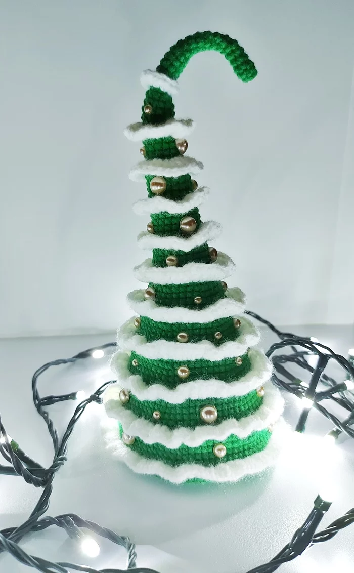 New Year's - My, Crochet, Knitting, Christmas tree