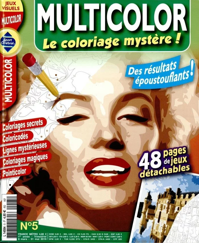Marilyn Monroe on magazine covers (XXIX) Gorgeous Marilyn series 691 issue - Cycle, Gorgeous, Marilyn Monroe, Actors and actresses, Celebrities, Blonde, Magazine, Cover, Girls, France, 2016
