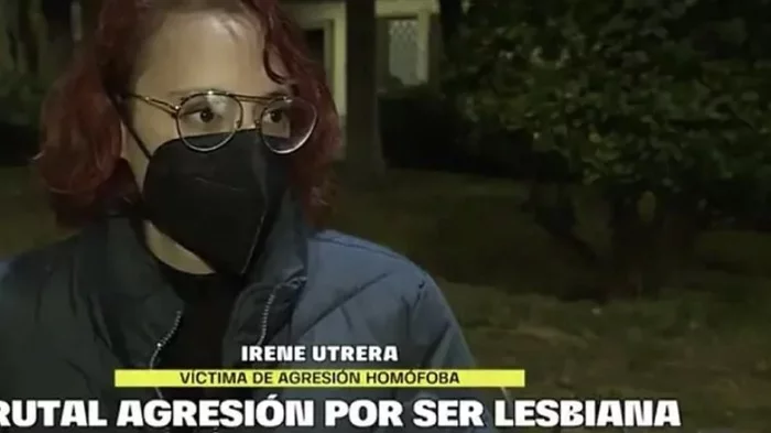 Полиция задержала девушку-лесбиянку солгавшую о жестоком избиении на почве гомофобии Испания, Мадрид, Новости, Скриншот, Нападение, Гомофобия, ЛГБТ, Ложь, Полиция, Арест, Суд