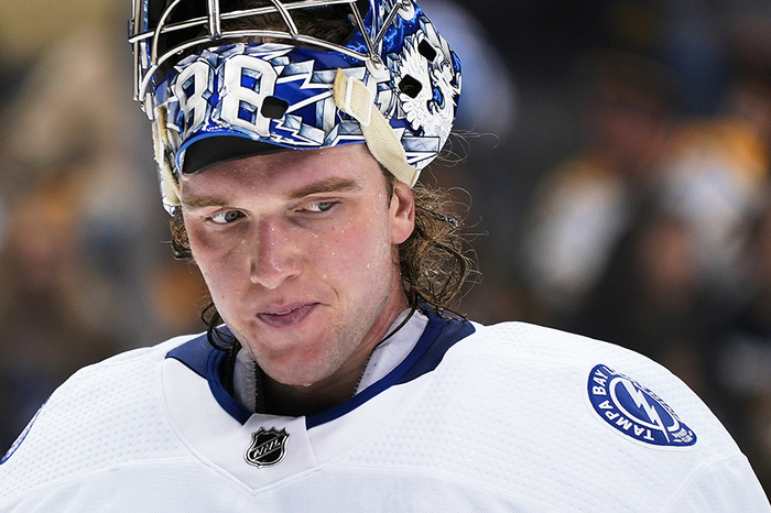 Хоккеист Василевский установил новый рекорд в НХЛ по количеству побед за один календарный год