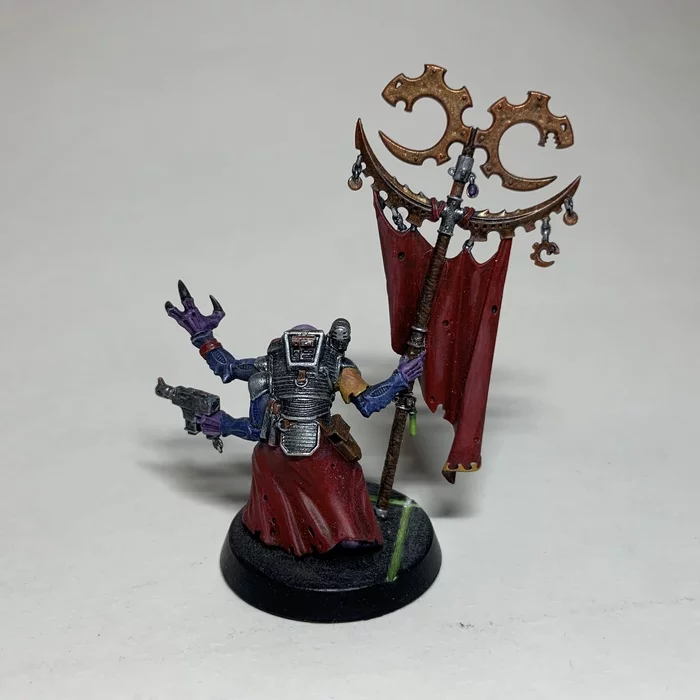 Genestealer cult: acolyte iconward - My, Warhammer 40k, Wh miniatures, Genestealer Cults, Longpost