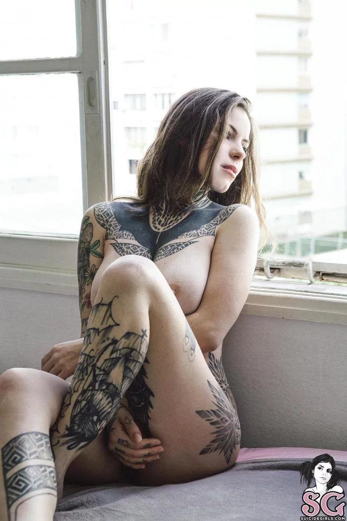 Suicidegirls - Fava - NSFW, Erotic, Boobs, Girls, Girl with tattoo, Suicide girls, Booty, Nipples, Longpost