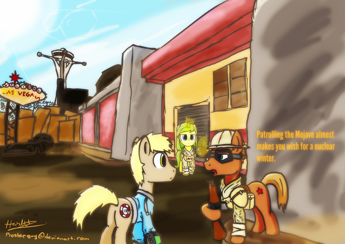           My Little Pony, Original Character, , Fallout: New Vegas, Fallout: Equestria