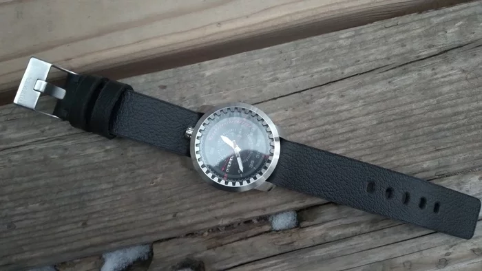 Watch strap Diesel dz-1750. Diesel watch dz-1750. Diesel watch dz-1750 - Wrist Watch, Leather products, With your own hands, Needlework without process, Strap, Natural leather, Leather, Handmade, Presents, Accessories, Diesel, Male, Clock, Longpost