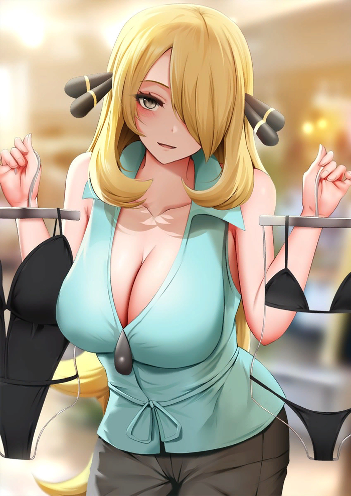   , Cynthia, Anime Art, 