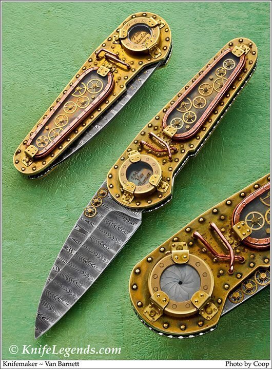 Knives from ... # 262: Artistic and steampunk knives - Knife, Yandex Zen, Master, Longpost