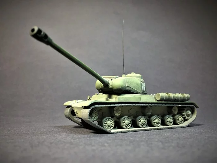 IS-2. 1/72 - My, Stand modeling, Tanks, IS-2, Longpost