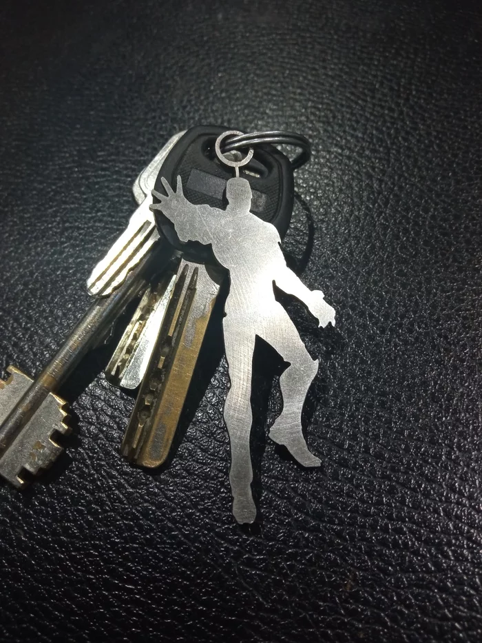 Keychain Iron Man - My, With your own hands, Keychain, iron Man, Marvel, EDM