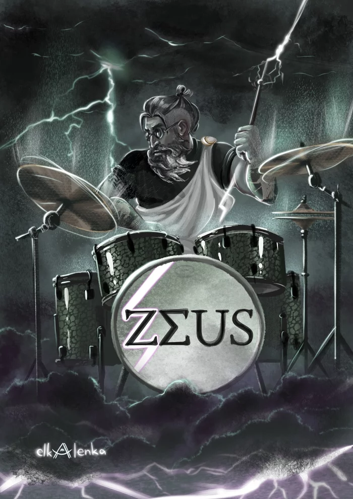 Borya Bi2 - B2, Drummer, Digital, Zeus (god), Longpost