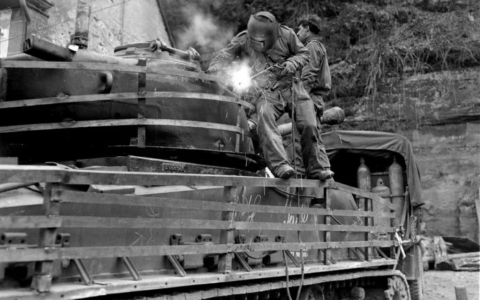Эстетика Западного фронта XI - Вторая мировая война, Фотография, История, США, Великобритания, Союзники, Германия, Танки, Бронетехника, Длиннопост