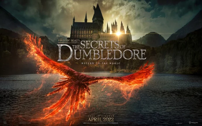 Phoenix rushes to [Hogwarts] on the first poster of [Fantastic Beasts: The Mysteries of Dumbledore] - Trailer, Movies, Marvel, Comics, New items, Serials, Netflix, Foreign serials, Spoiler, Spiderman, New films