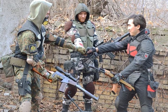 Make to love, not war! - My, Cosplay, Stalker, The photo, Games