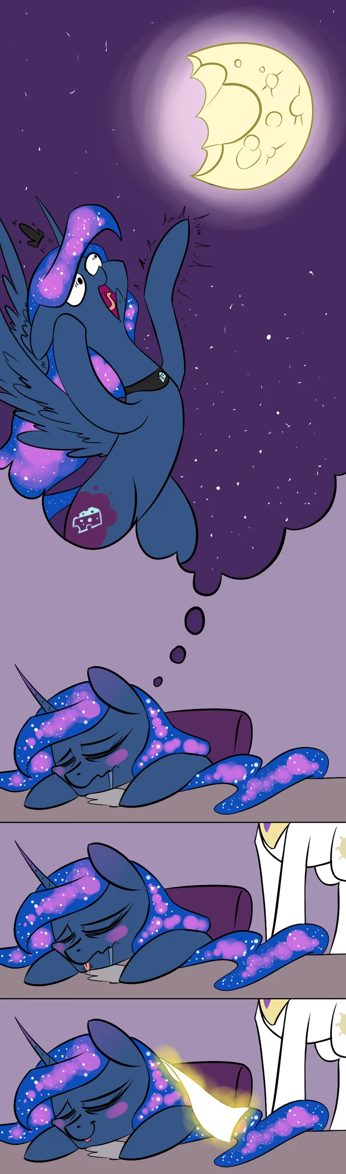 Kus - My little pony, Princess luna, Princess celestia, Undertale, Comics, Longpost