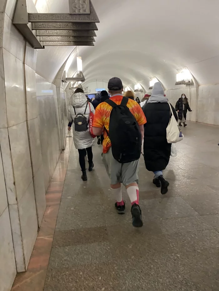 Когда перевел градусник в Фаренгейты - Московское метро, Жара, Моё