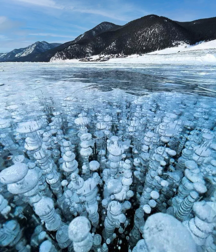 Baikal - Baikal, The photo, Lake, Nature, beauty, Travels, Russia, Bubbles