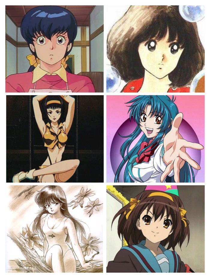    , Anime Art, Suzumiya Haruhi, Chidori Kaname, Cowboy Bebop, , 80-, 90-, 2000-,   , 