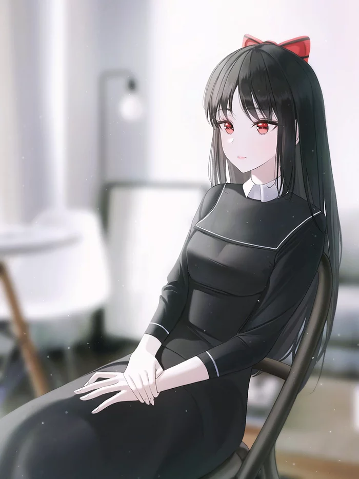 Ледяная принцесса - Anime Art, Аниме, Kaguya-Sama wa Kokurasetai, Shinomiya Kaguya