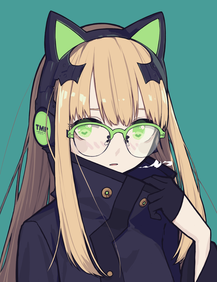 TMP , Anime Art, Girls Frontline, Animal Ears, Tmp, 