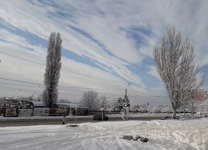 Walking in the snow - My, Snow, Walk, Winter, Табличка, Longpost