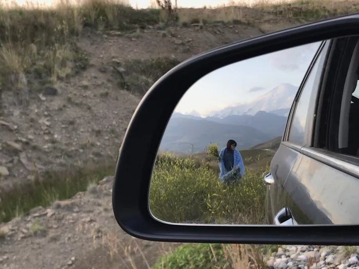 Grandpa Elbrus - My, Elbrus, beauty, Reflection, Longpost, The photo