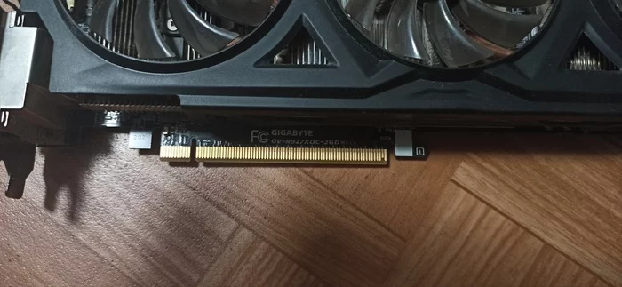 Obviously there was something - My, Video card, Computer, Repair