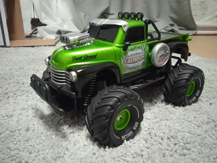 When childhood is not enough - My, Childhood, Radio controlled models, Toys, Monster truck