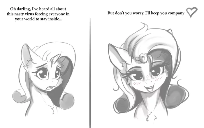 Rarity will help you survive isolation - My little pony, Rarity, Alcor